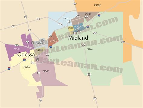 ODESSA, TX ZIP Code